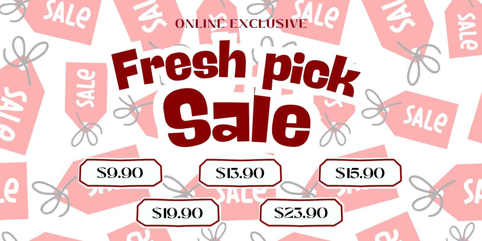 🔖Fresh Pick Sale