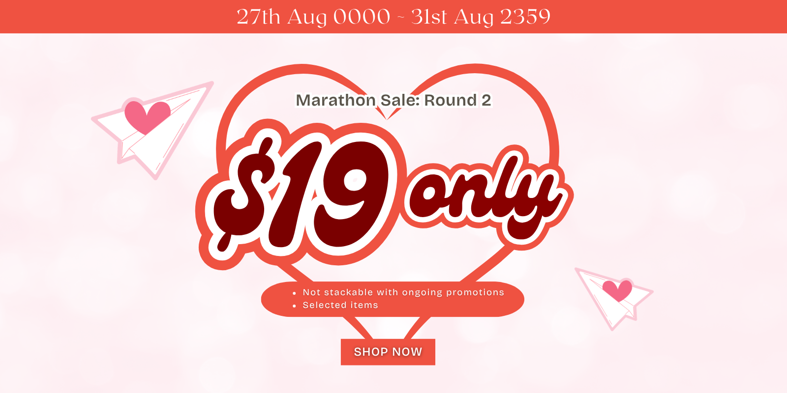 (27th ~31st August 2026 )  🏁 Round 2: $19 Finish Line