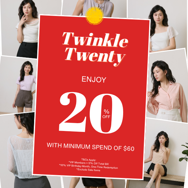 Twinkle Twenty 20% off