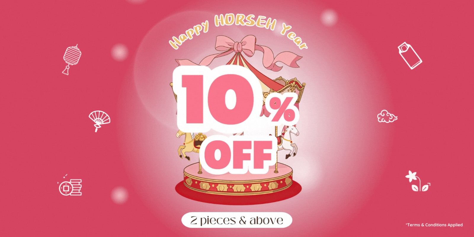 Jan' 26 - 10% off 2pcs & above