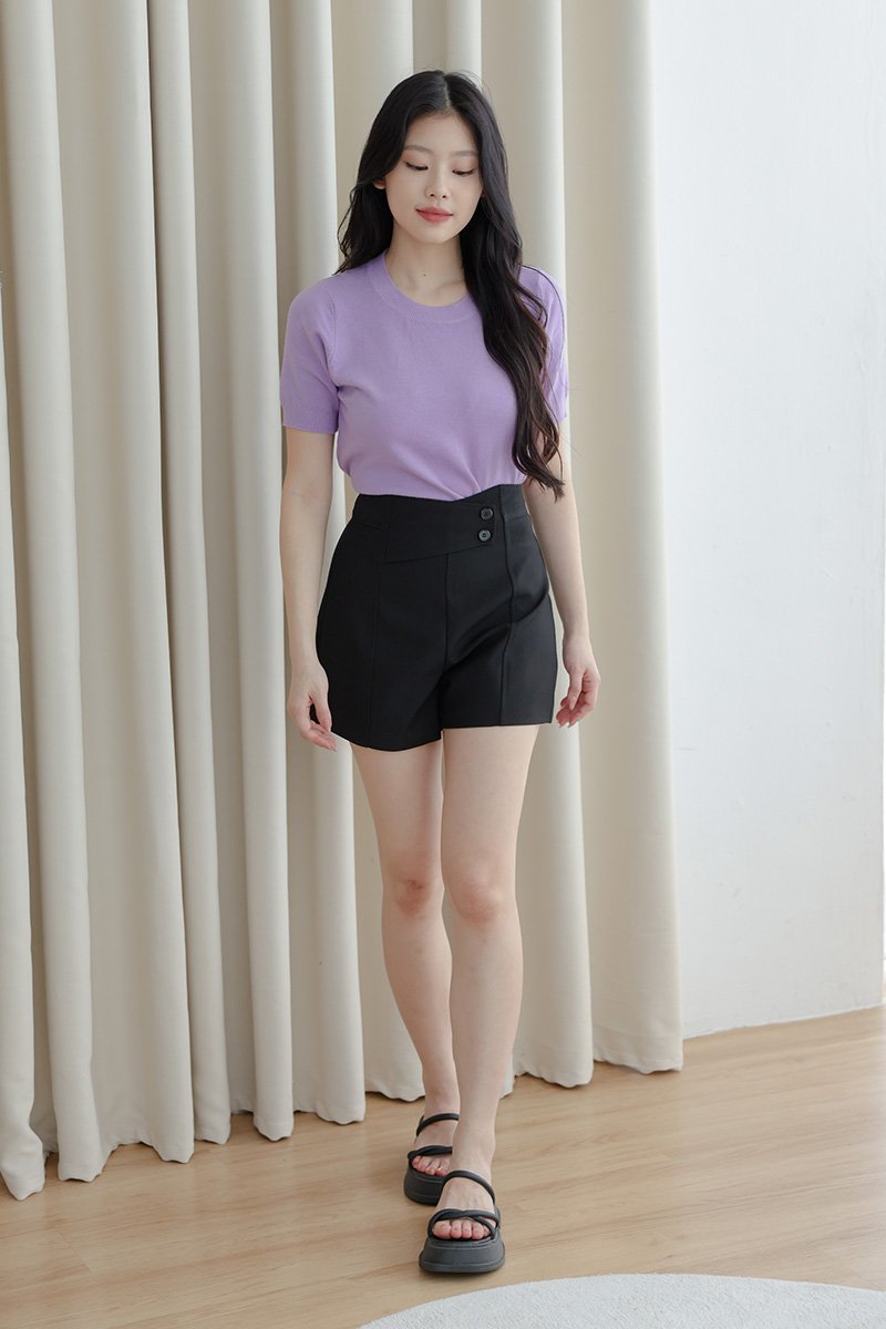 Tubby Knit Top Lilac