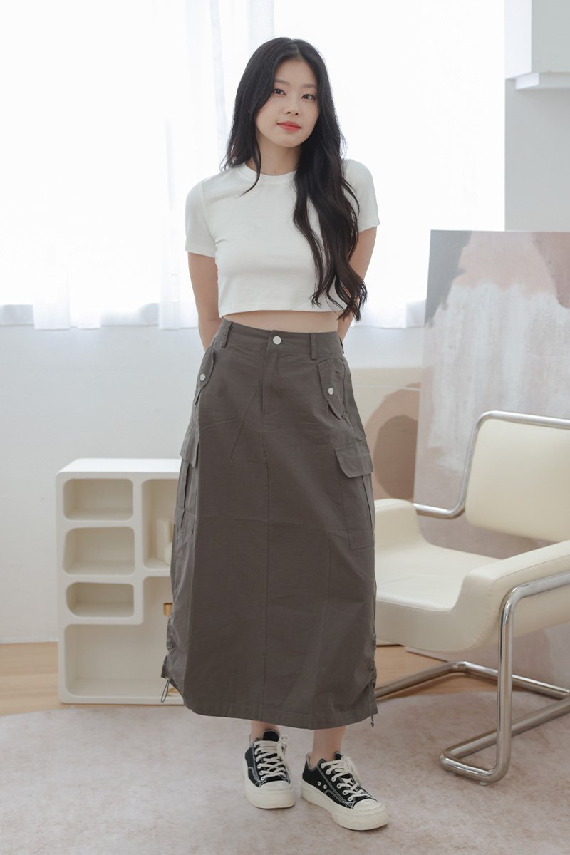Nixx Industrial Skirt Grey