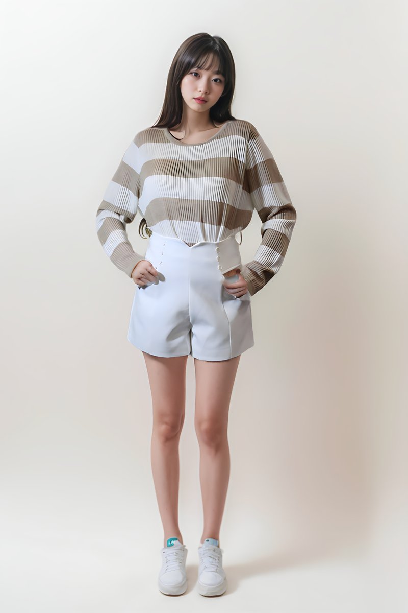 [RESTOCK] Bae Striped Knit Sweater Oat