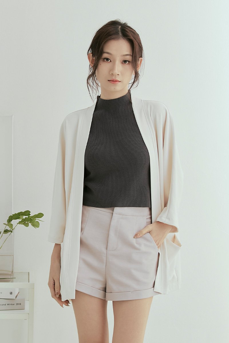Yuko Kimono Outerwear Cream