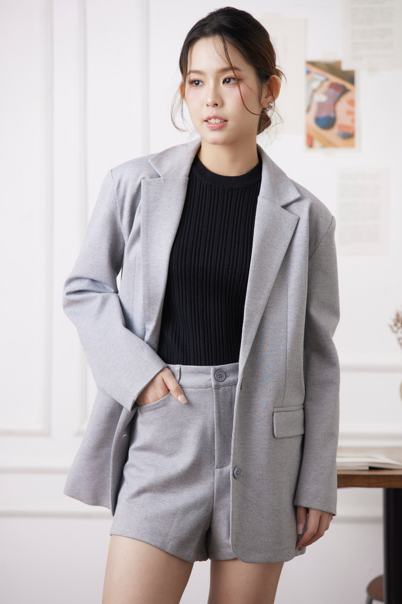 Athena Co-ord Blazer Grey