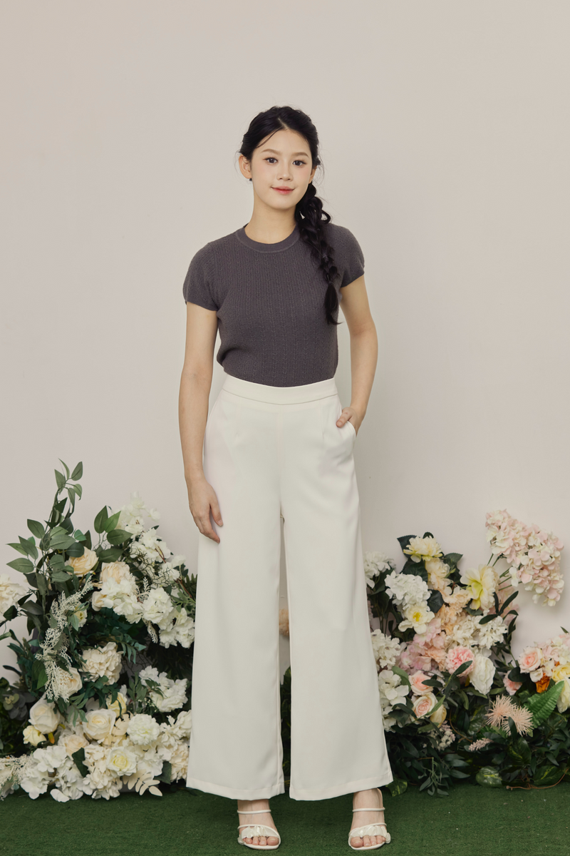 Willow Straight Leg Pant Ivory