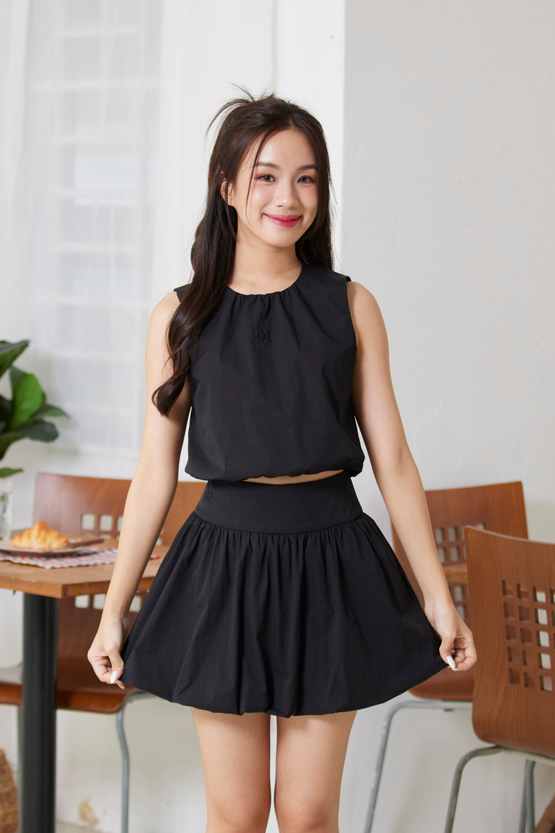 [RESTOCK] Elsa Bubble Top Black