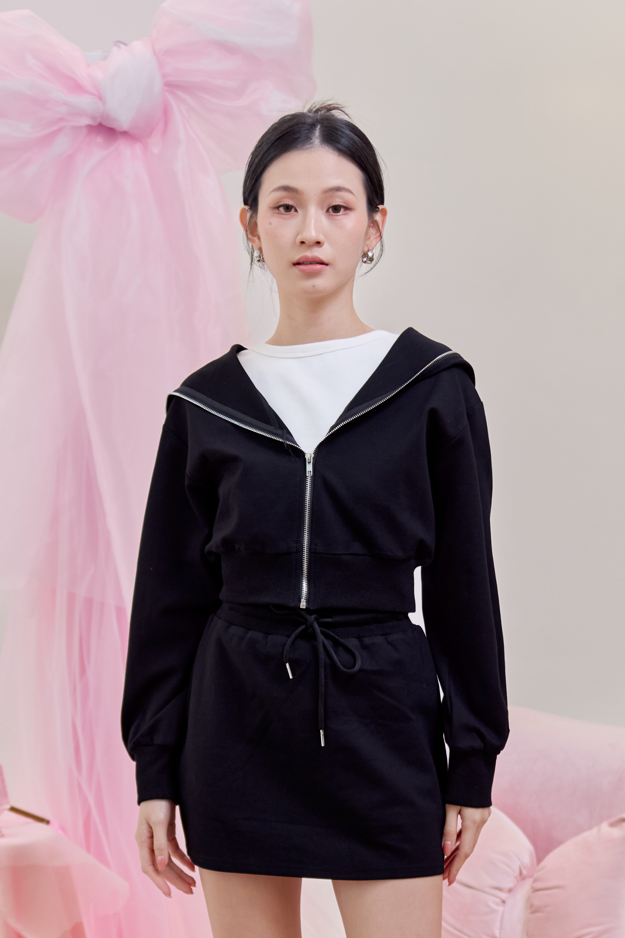 [RESTOCK] Yannie Mini Skort Black