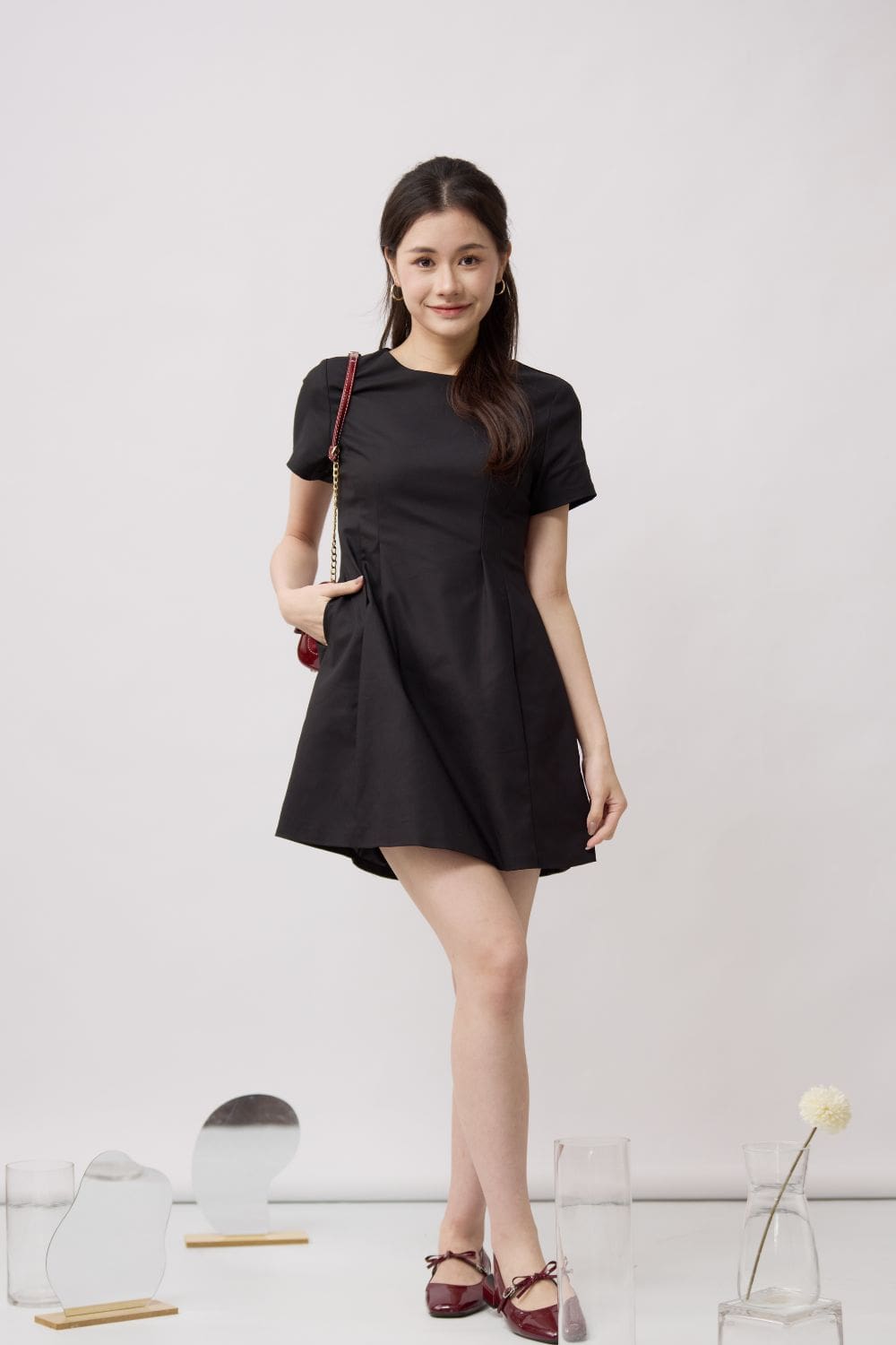 [RESTOCK] Elysia Tailored Dress Black