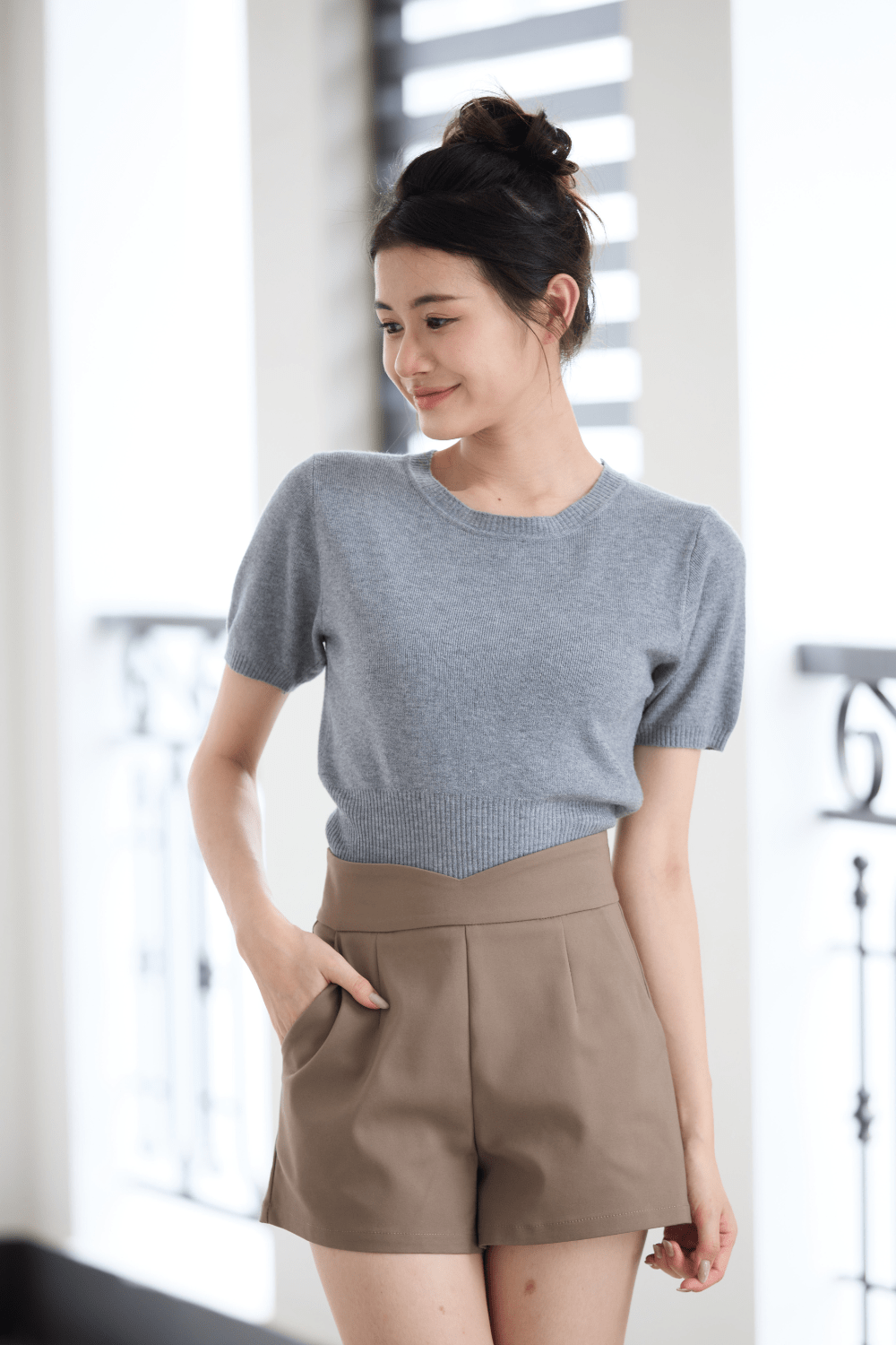[RESTOCK] Véloire Shorts Khaki