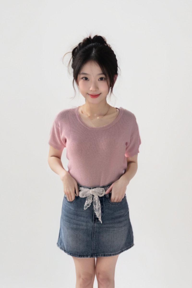 Eterna Knit Top Blush