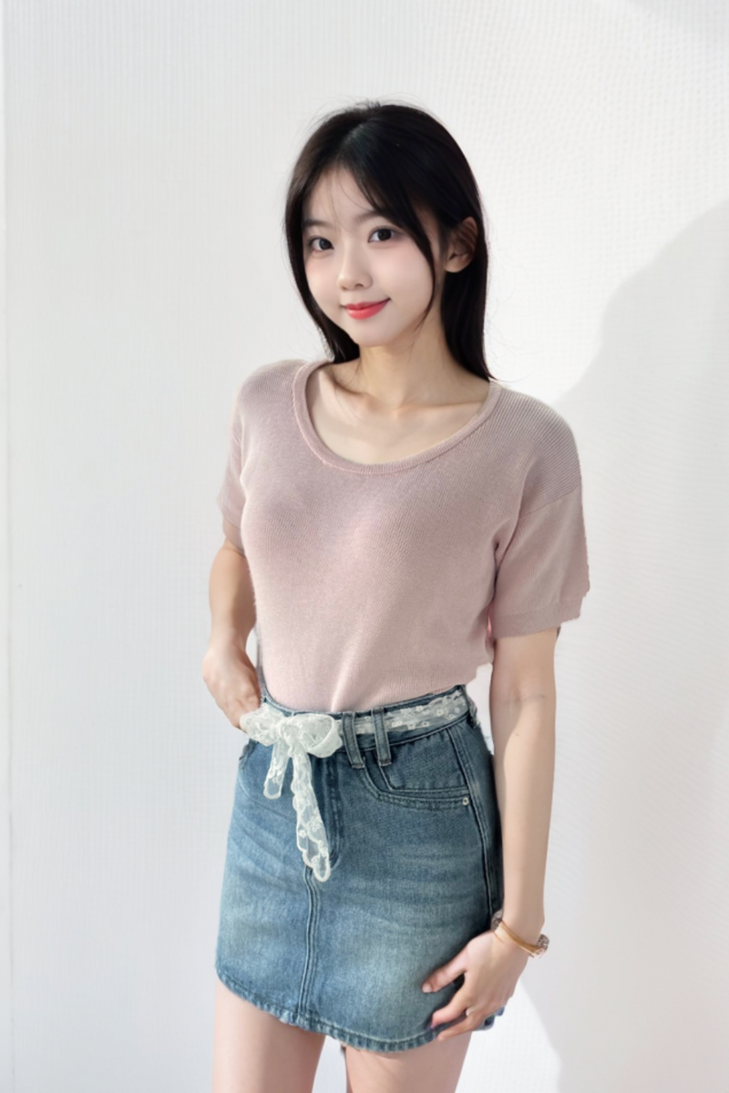 Eterna Knit Top Blush