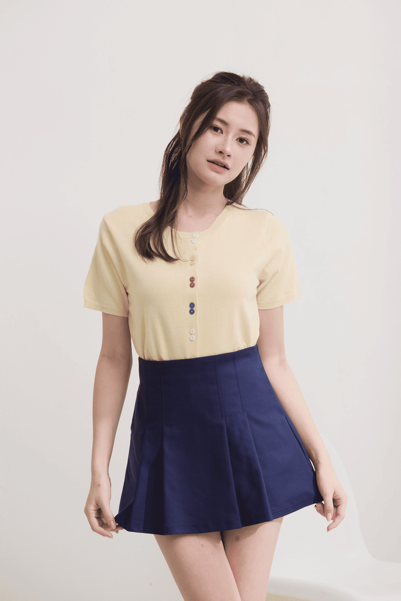 Livyana Skirt Dark Blue