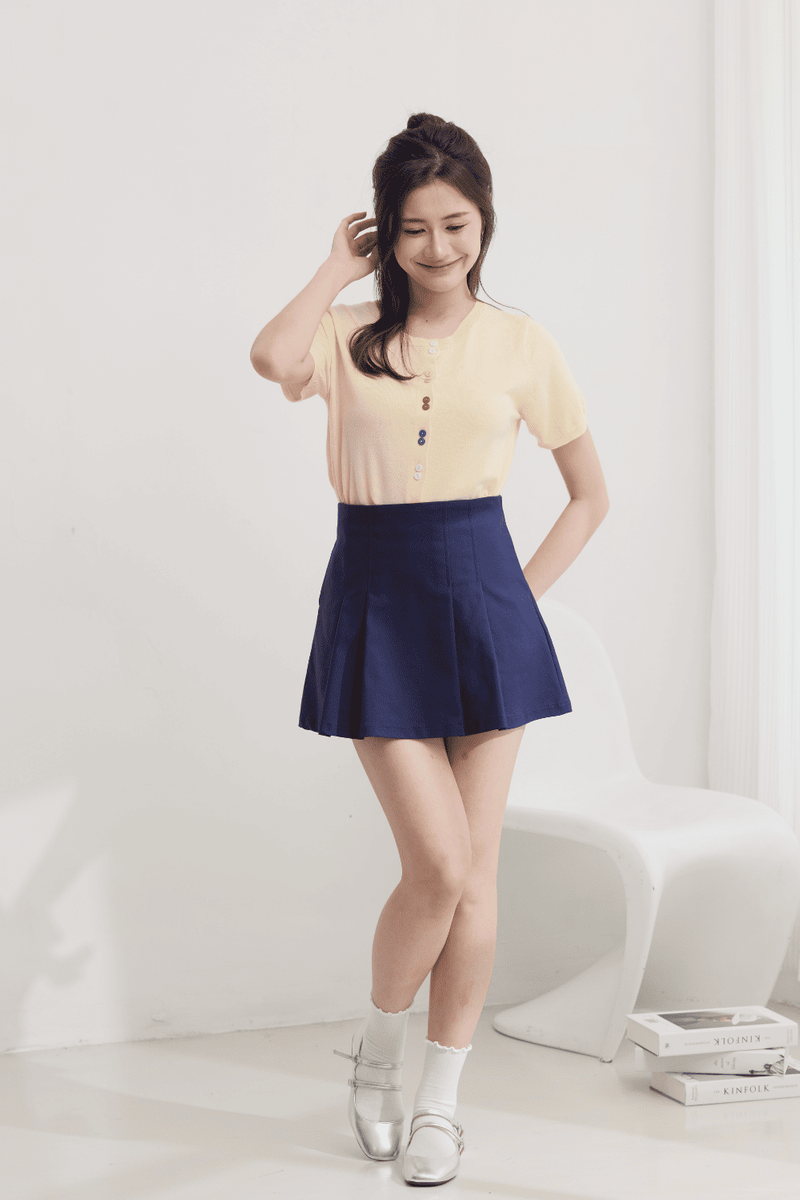 Livyana Skirt Dark Blue