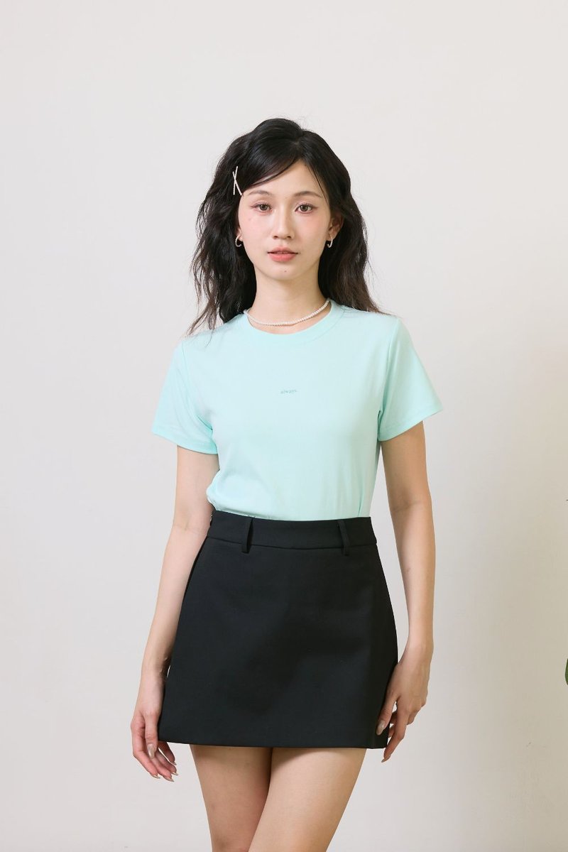 Always Basic Round Neck Top Mint
