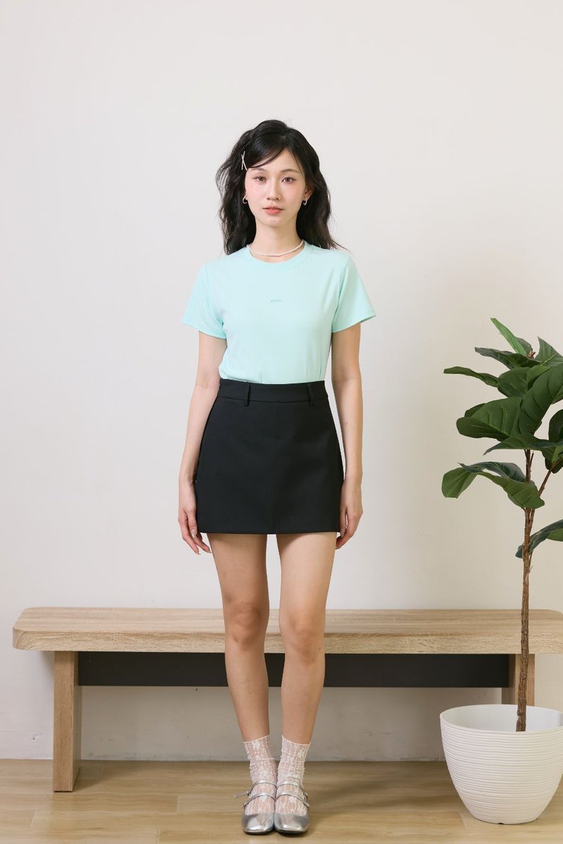 Always Basic Round Neck Top Mint
