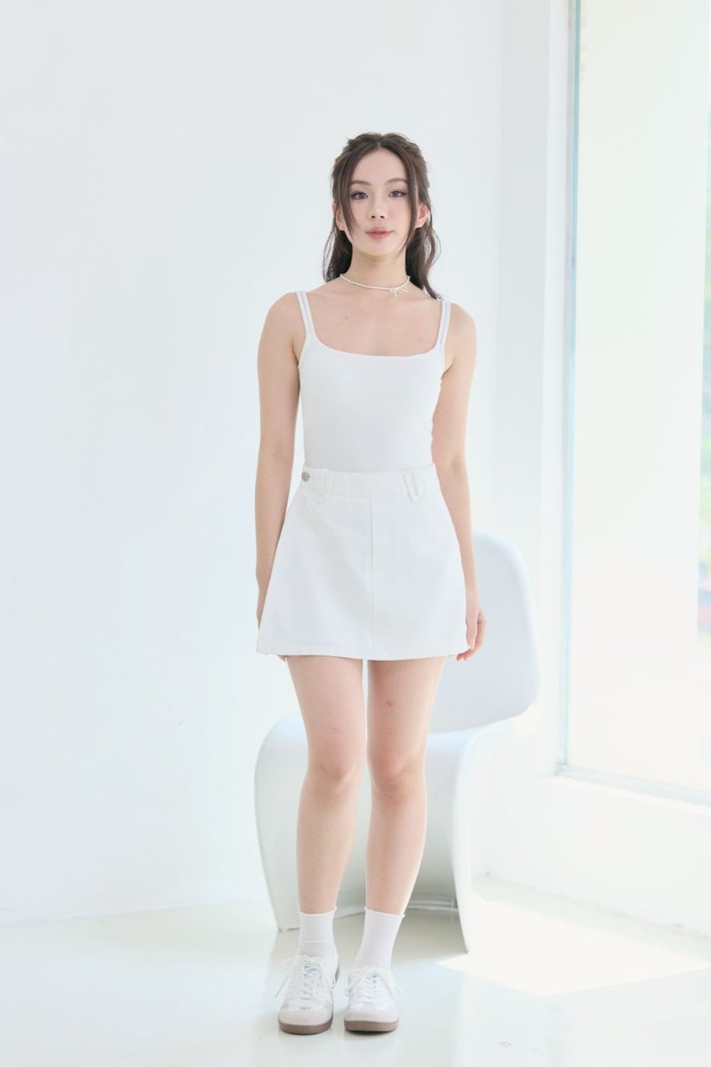 [BACKORDER] Esme Double Straps Camisole Ivory