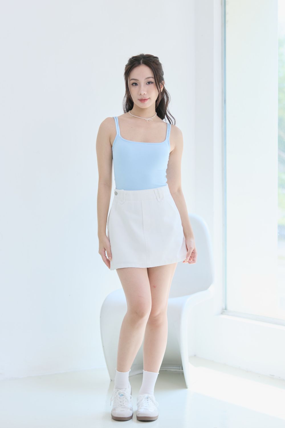 [RESTOCK] Esme Double Straps Camisole Sky