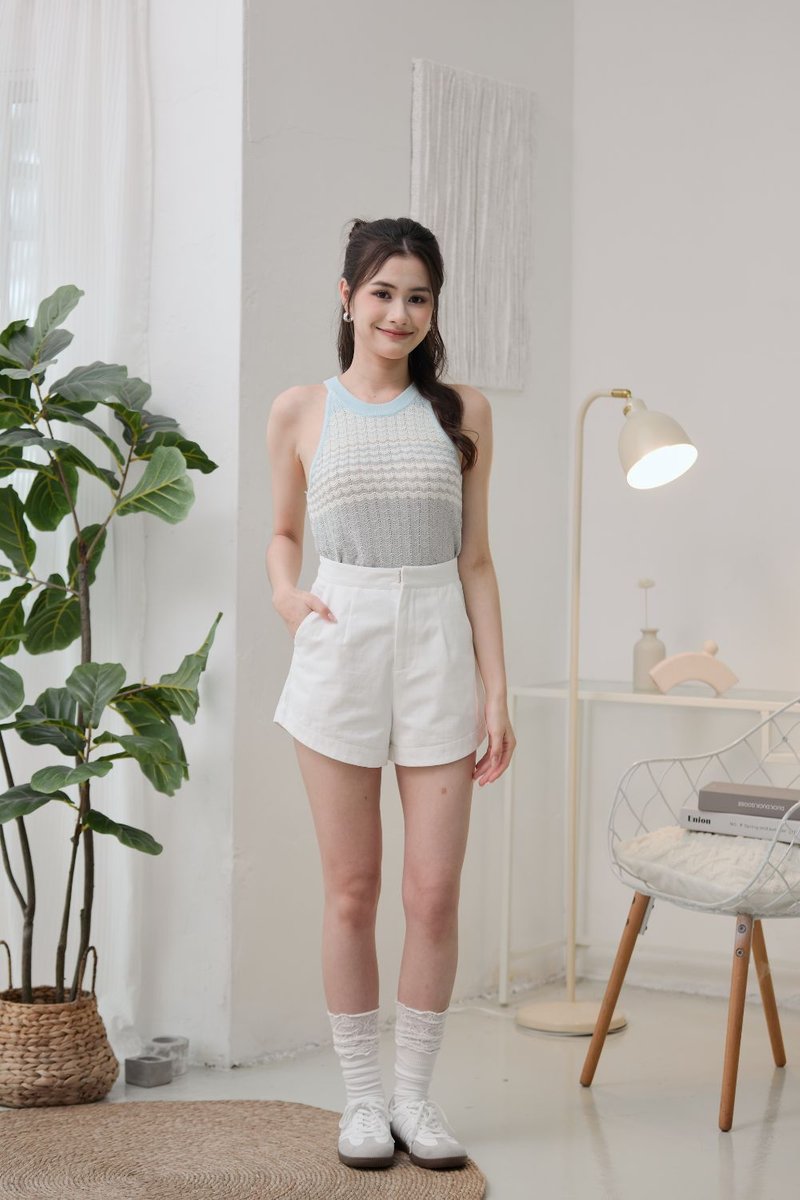 Anneliese Knit Tank Top Grey