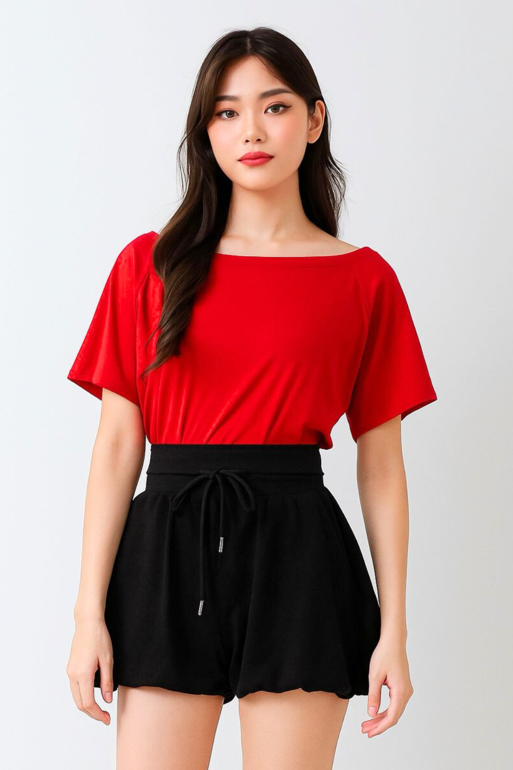 Betty Off-Shoulder Top Wine