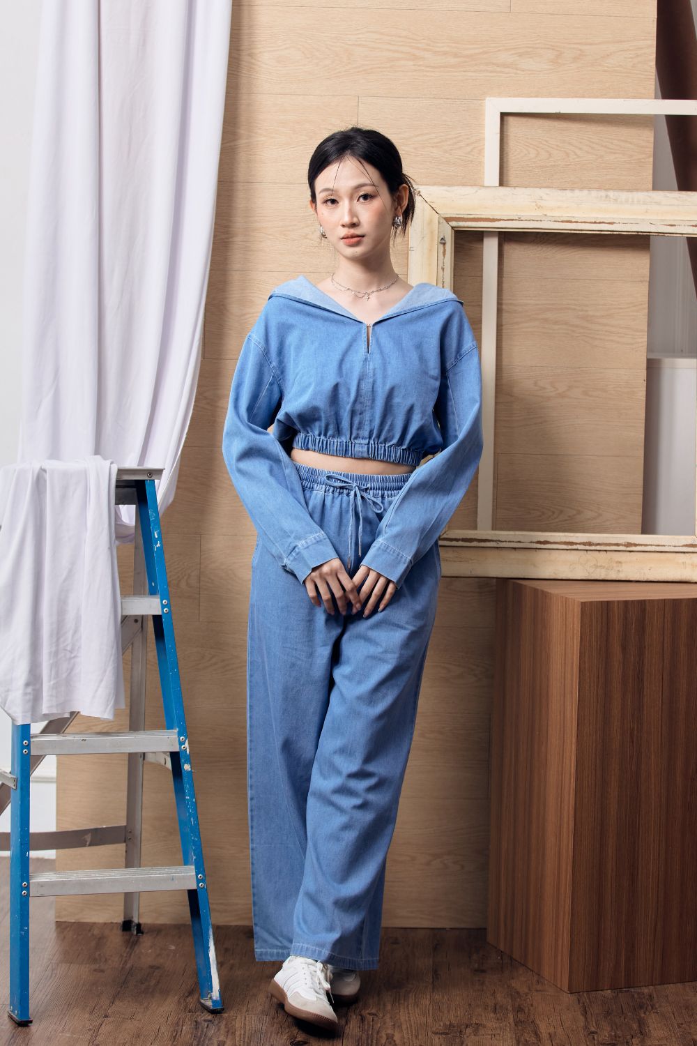 Annette Tencel Soft Denim Pants Light Wash