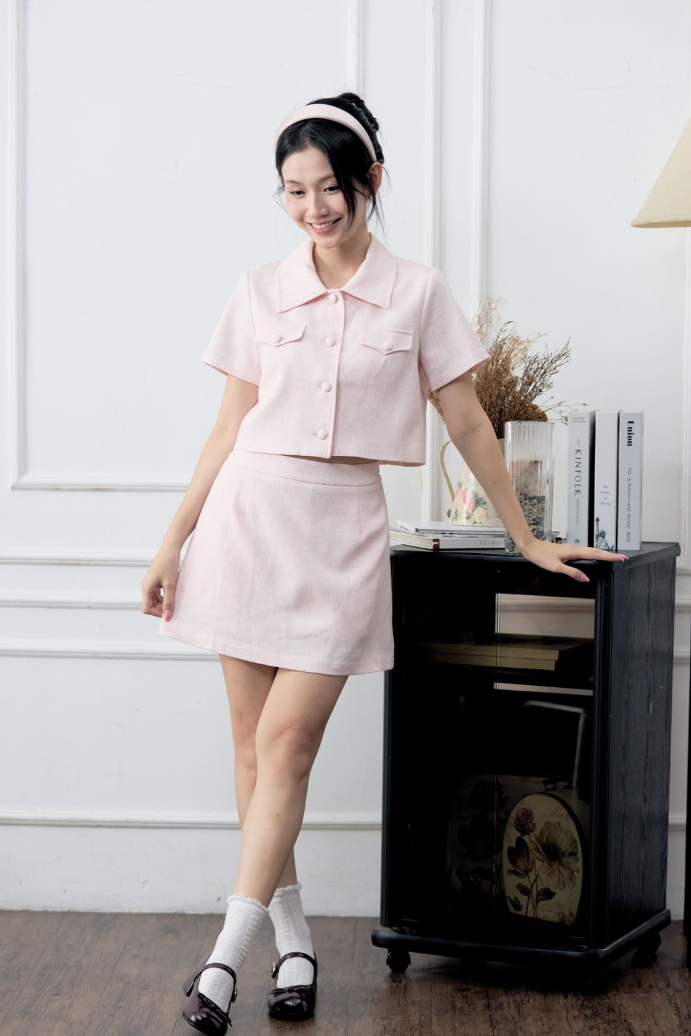 [RESTOCK] Orinée Basic Skirt Blush