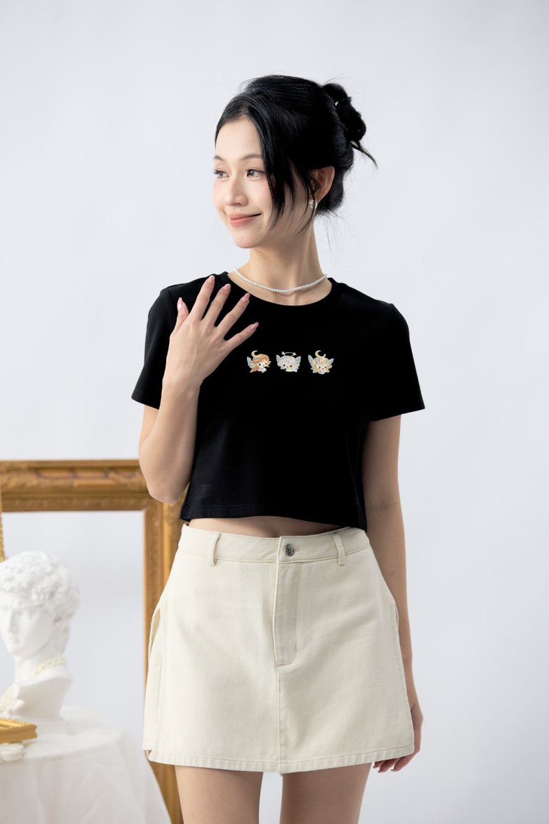 Elfy Fairy Top Black