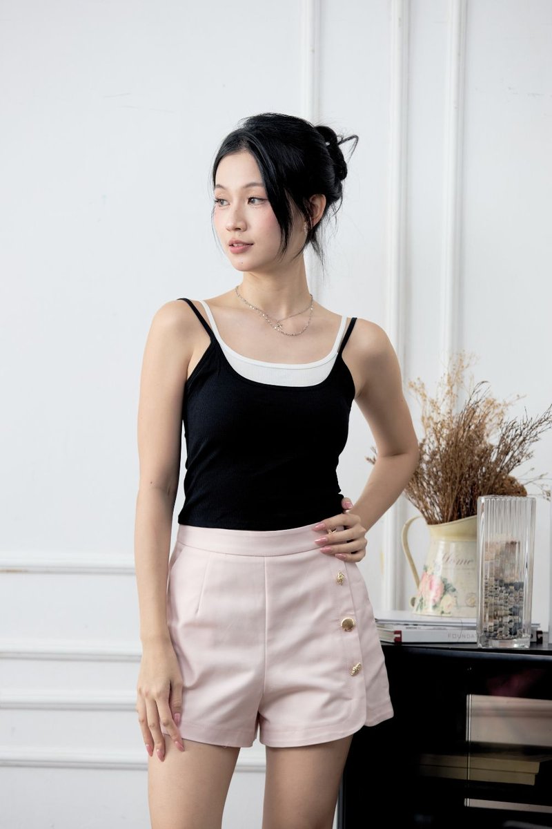 Arvys Sleeveless Top Black