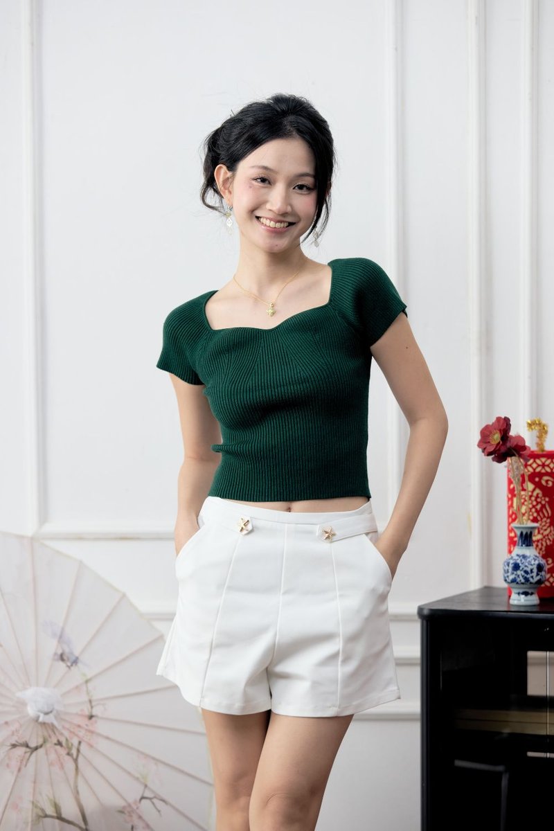 Briseis Shorts Ivory