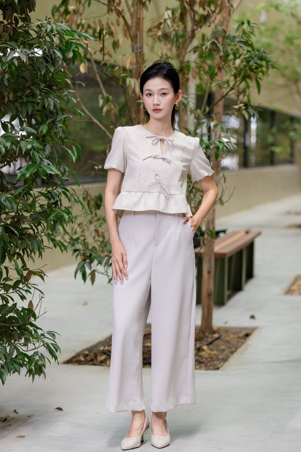 Thessaly Trousers Cream