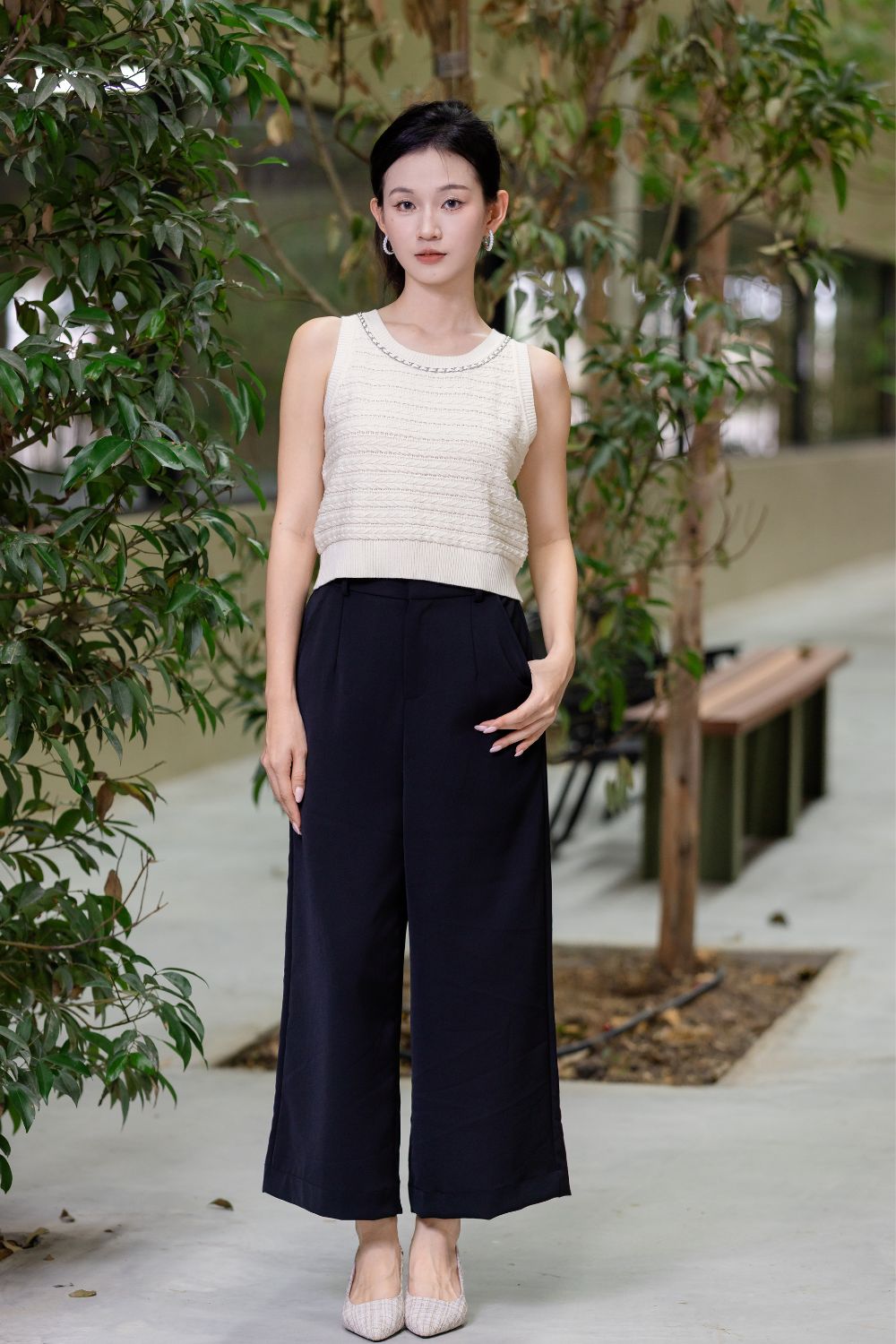 Thessaly Trousers Black