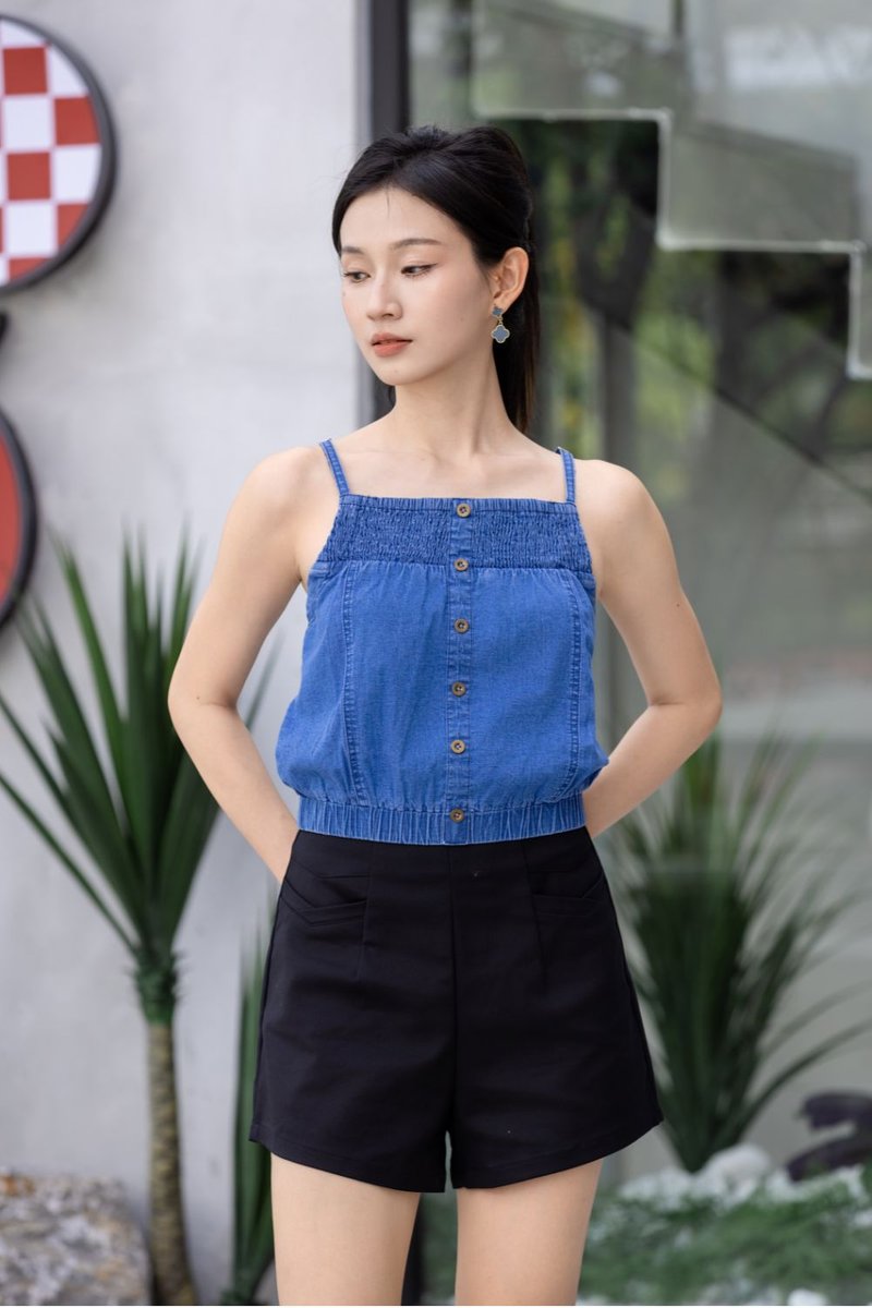 Viana Essential Shorts Black