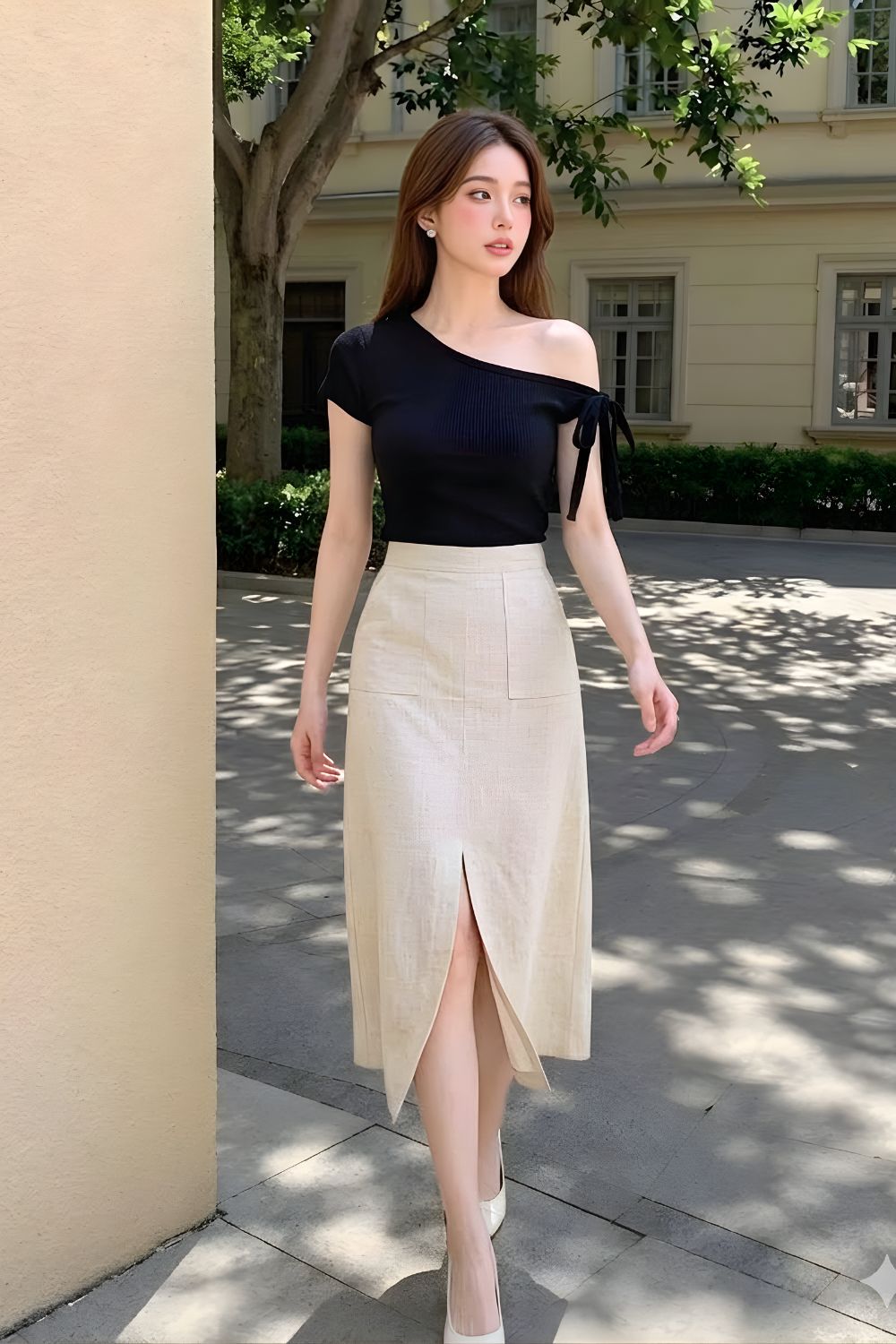 Avenelle Off Shoulder Top Black