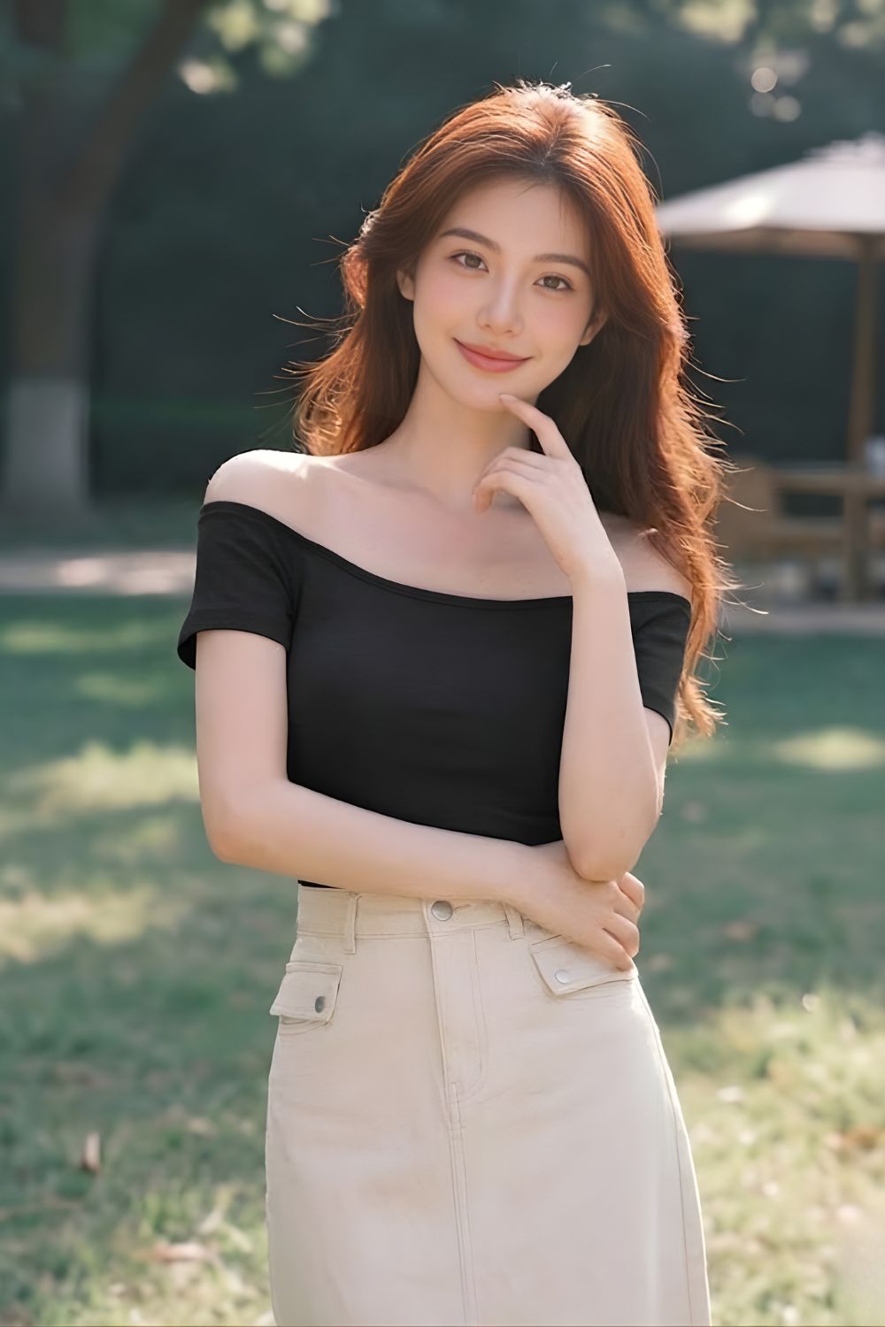 Calyvra Padded Top Black