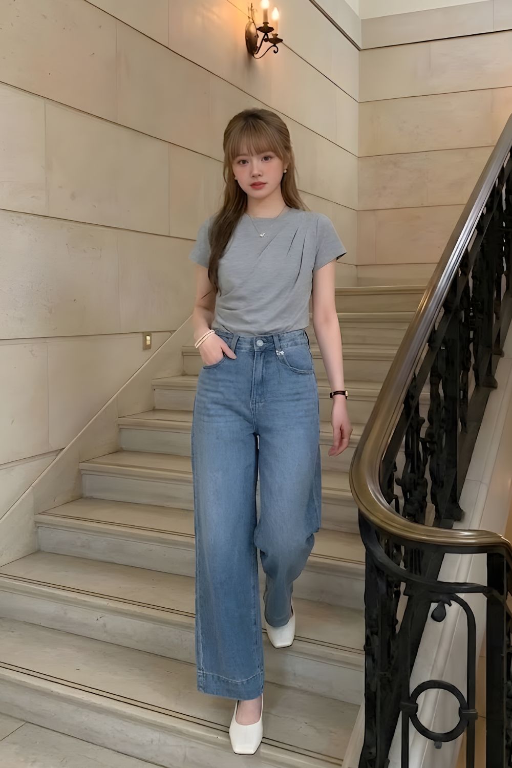 Denim Jeans Light Wash