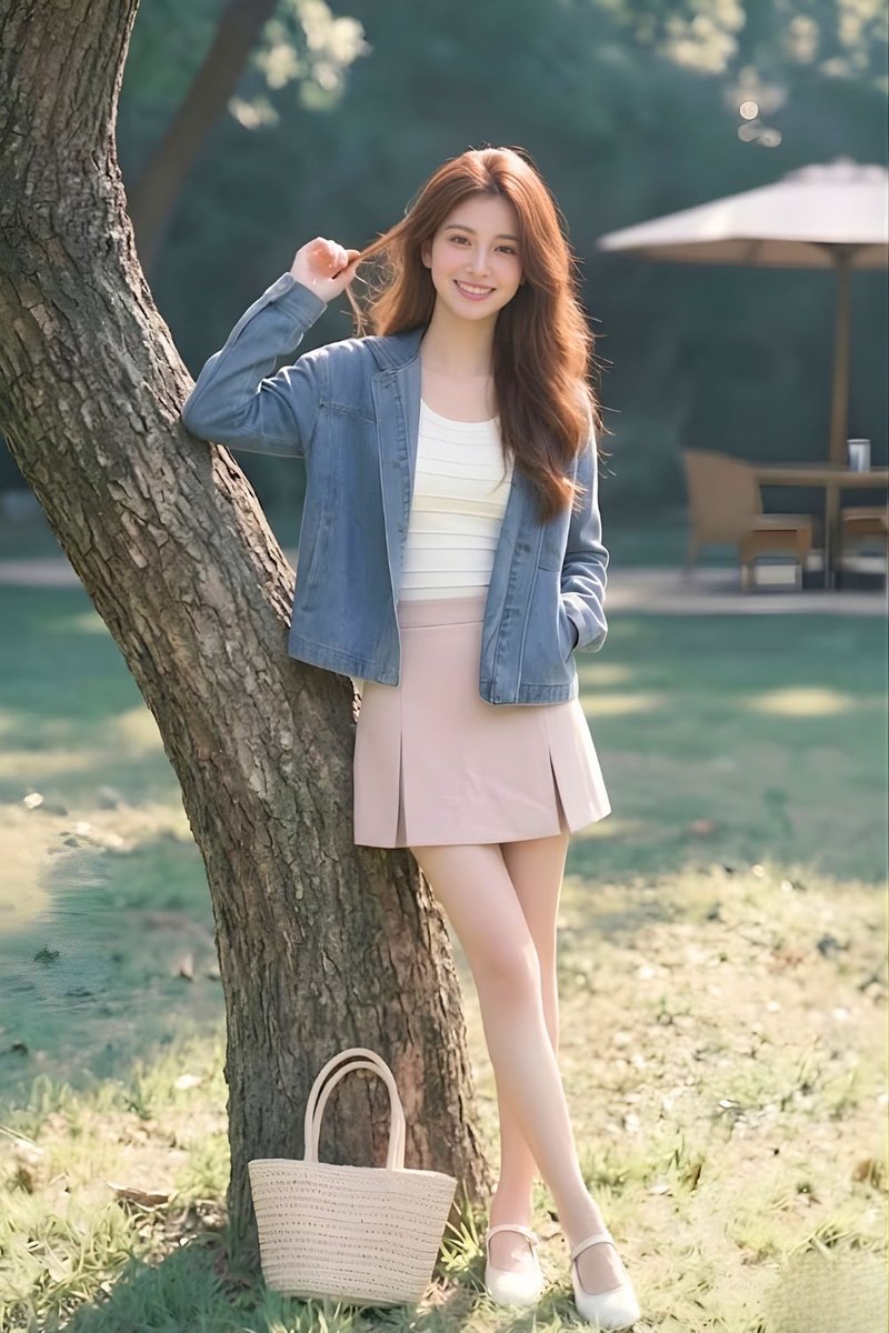 Aethra Denim Jacket Light Wash