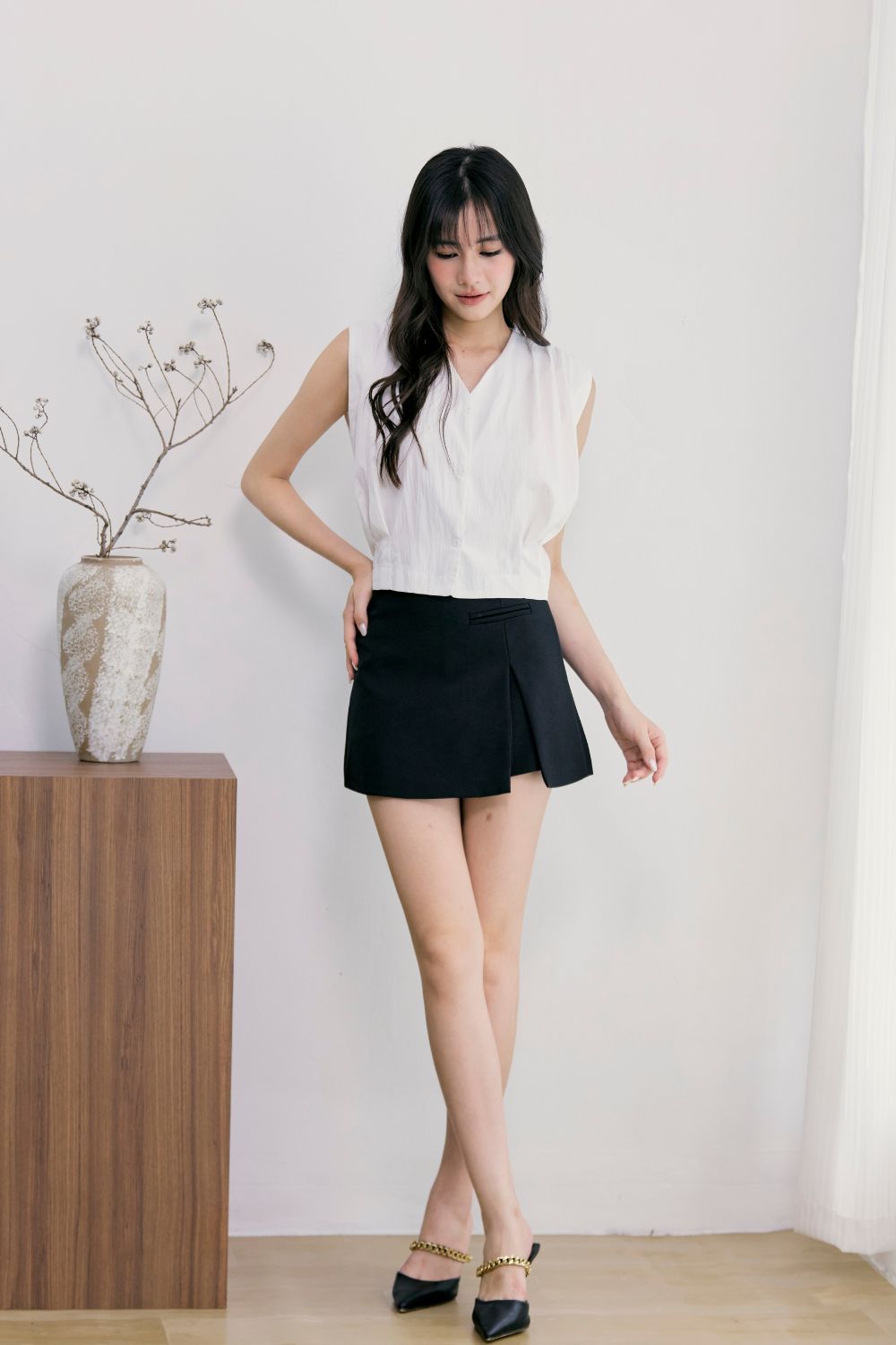 Sylvette Top Ivory