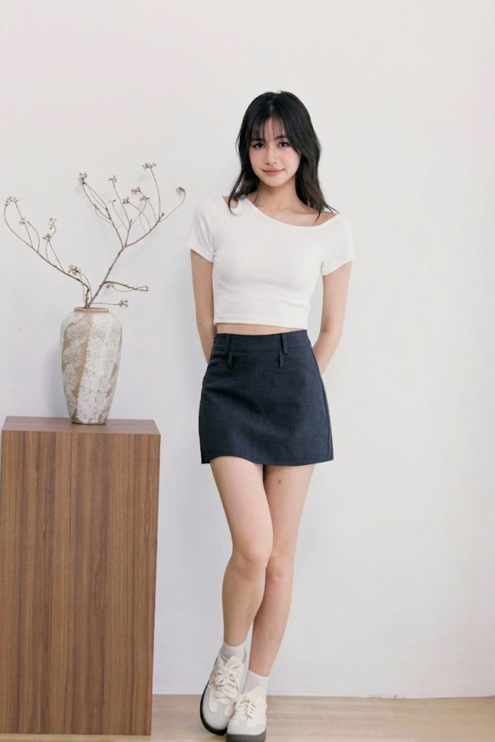Mireya Top Ivory