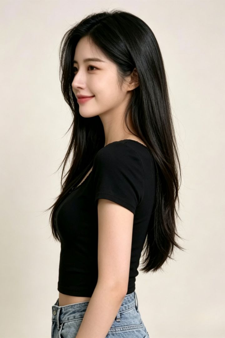 Andine Square Neck Padded Top Black