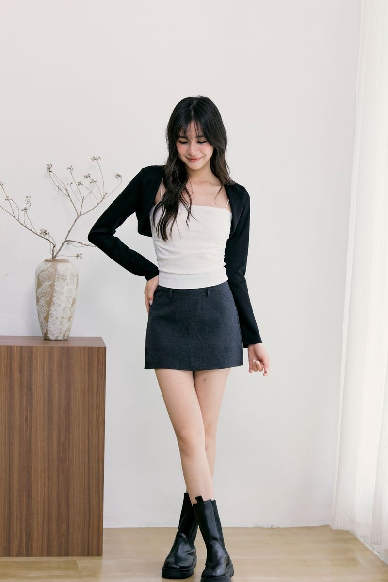 Kynara Balero Cardigan Black