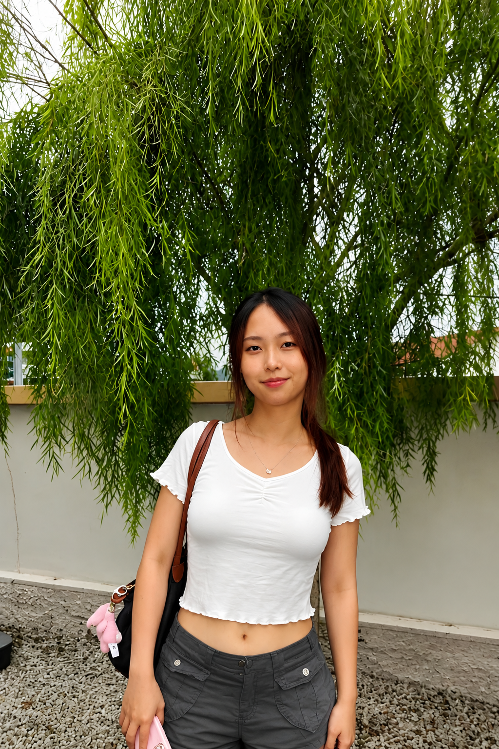 Hennie Padded Top Ivory