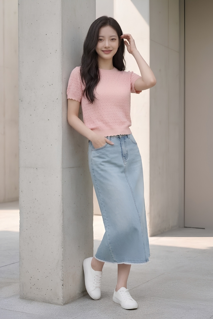 Tori Knit Top Blush