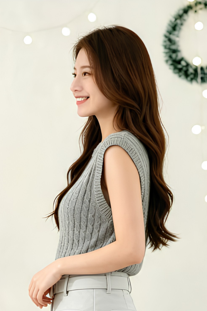 Bora Knit Top Grey