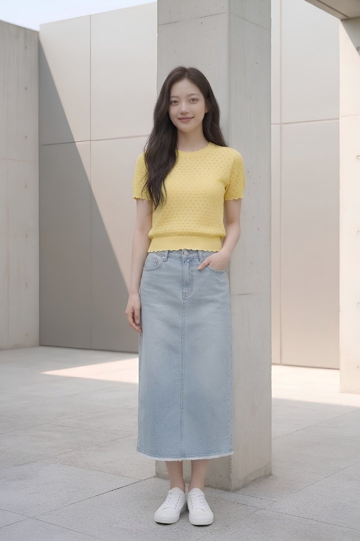 Tori Knit Top Mustard