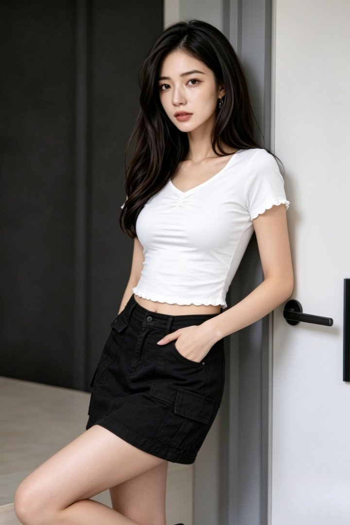 Hennie Padded Top Ivory