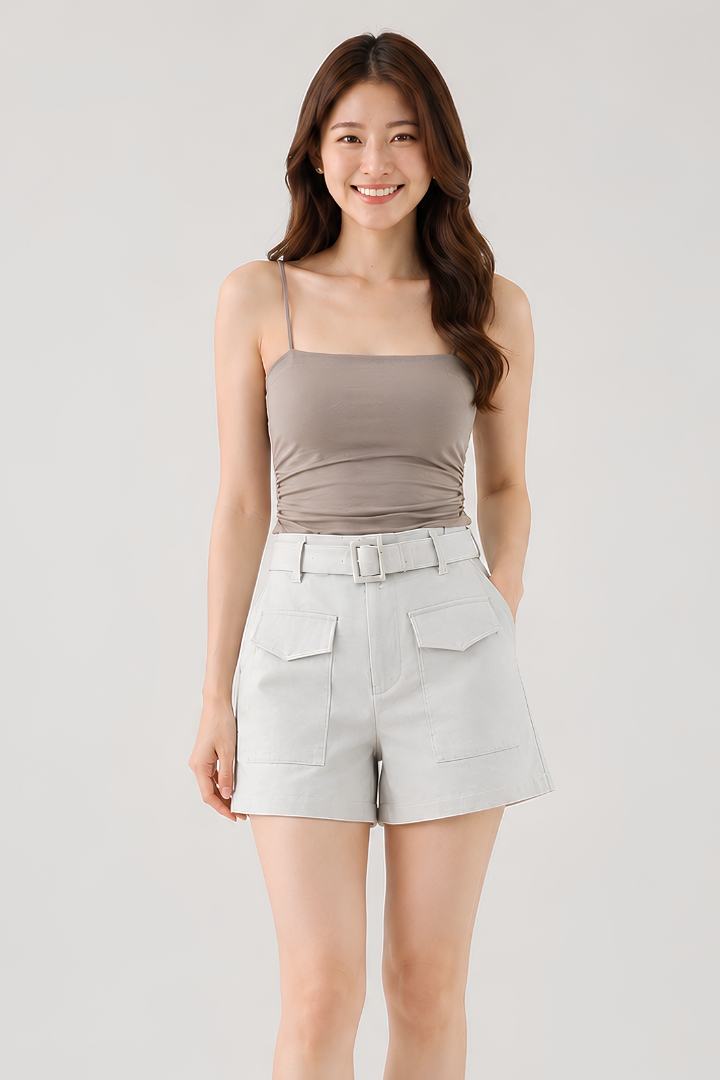 Jessy Padded Top Cami Grey