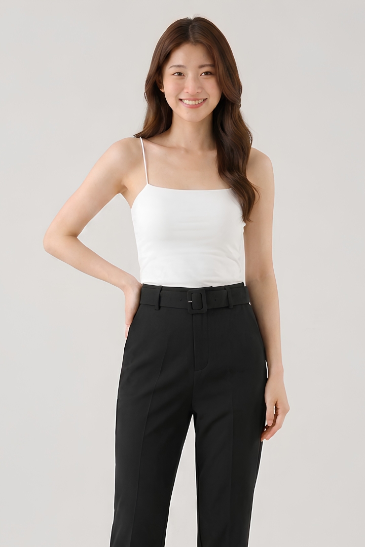 Jessy Padded Top Cami Ivory