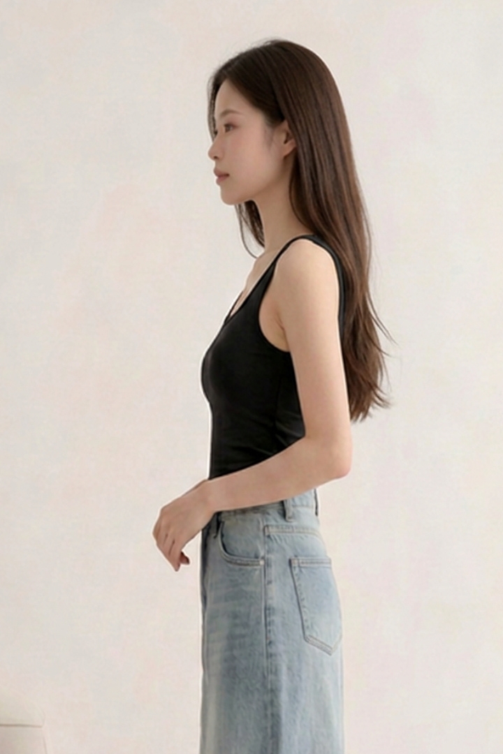 Iliana Padded Top Black