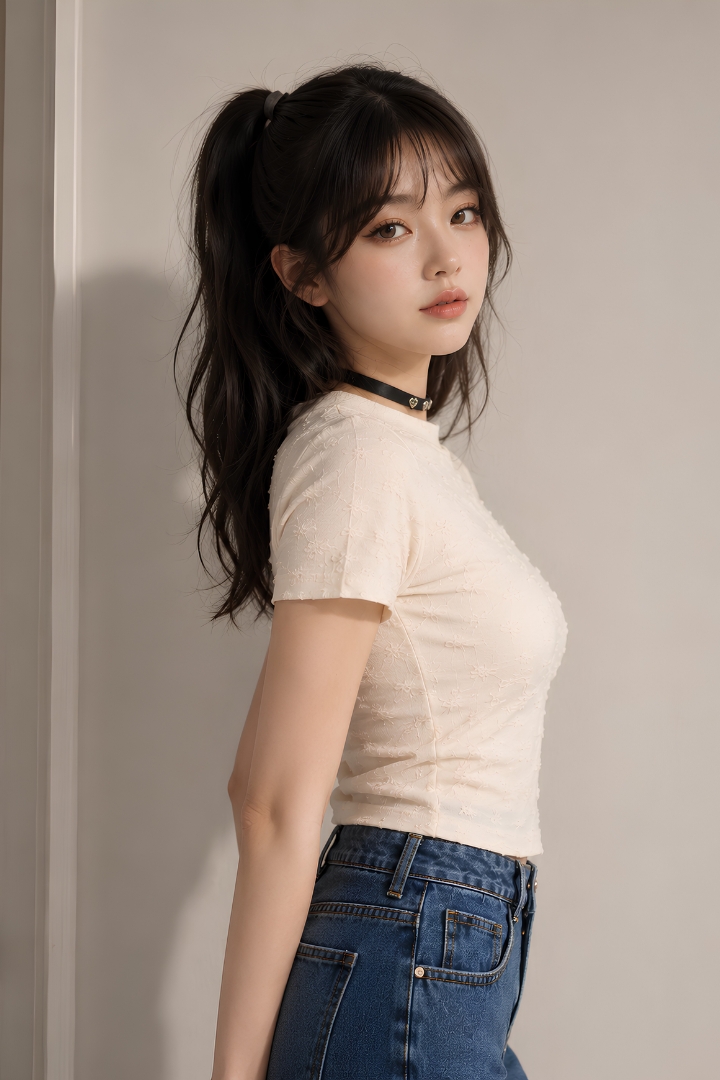 Kino Lace T-shirt Blush