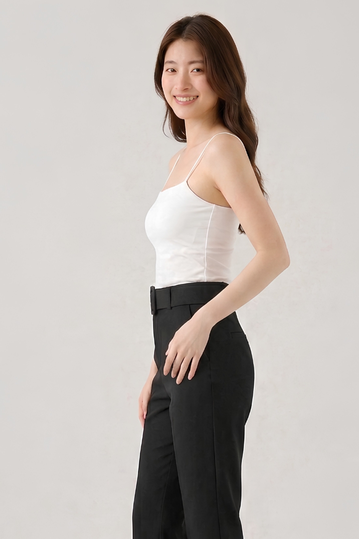 Jessy Padded Top Cami Ivory